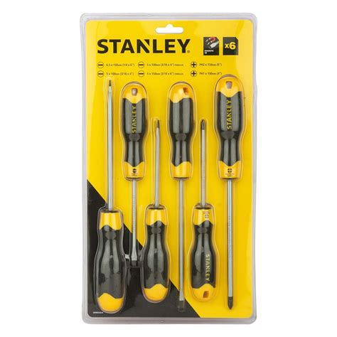 stanley 6 piece screwdriver set